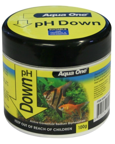 Aqua One pH Down Quick Drop 100g