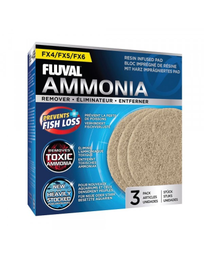 Fluval Ammonia Pads FX4/FX5/FX6 (3pk)