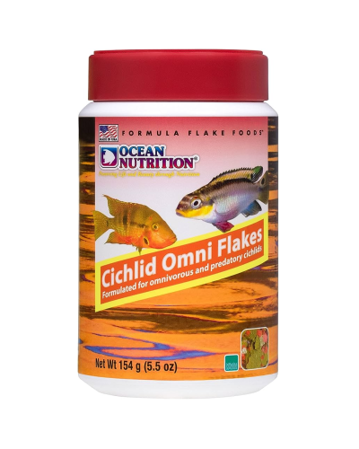 Ocean Nutrition Cichlid Omni Flakes 154g
