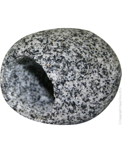 Aqua One Ornament Cave Round (XS) Granite
