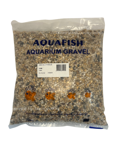 Aqua Fish Gold Pebbles 6mm 5kg