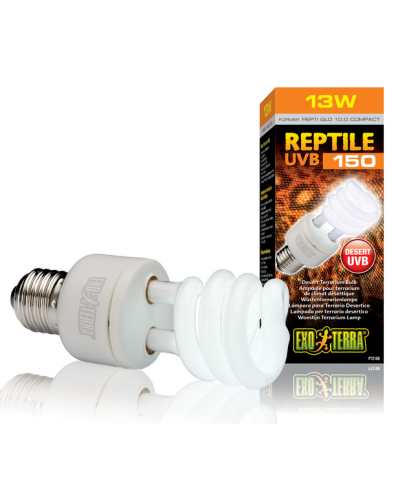 Exo Terra Reptile UVB 150 / Desert Terrarium Bulb 13W