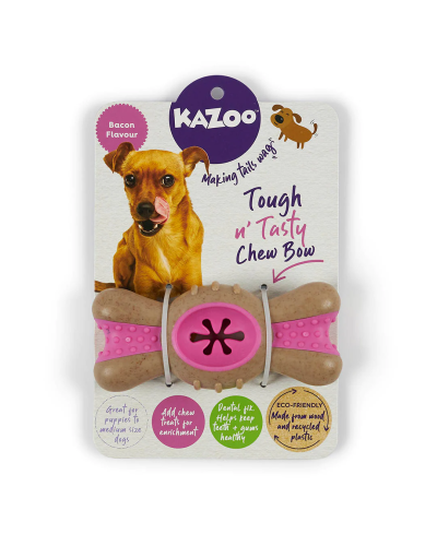 Kazoo Tough N' Tasty Chew Bone - Bacon