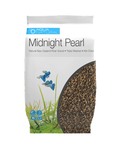 Aqua Natural Midnight Pearl Gravel 4.53Kg