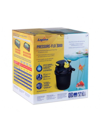 Laguna Pressure Flo Pond Filter 3000 with UVC sterilisation